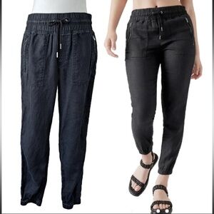 Athleta Women's Black Cabo Linen Jogger